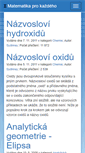 Mobile Screenshot of maths.cz